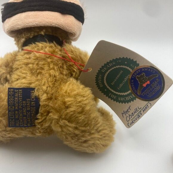 Boyds Bears Vintage Early 90's Lot 3 Bears 1‎ Empty Mint Tin - Picture 8 of 9